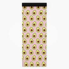 Load image into Gallery viewer, yoga mat with avocado design
