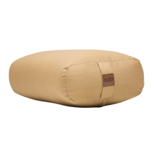 Load image into Gallery viewer, camel tan yoga bolster
