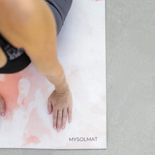 Load image into Gallery viewer, pink tie dye yoga mat
