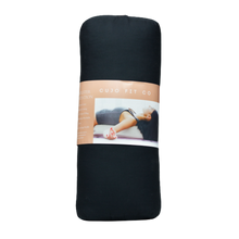Load image into Gallery viewer, black yoga bolster
