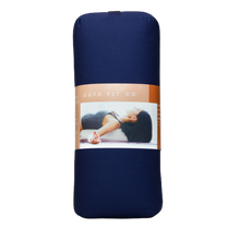 Load image into Gallery viewer, navy blue yoga bolster
