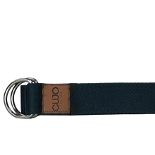 Load image into Gallery viewer, Navy blue yoga strap
