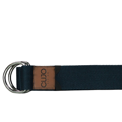 Navy blue yoga strap