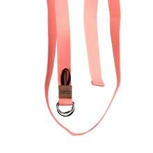 Load image into Gallery viewer, Coral yoga strap
