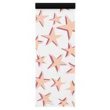 Load image into Gallery viewer, yoga mat with pink star design
